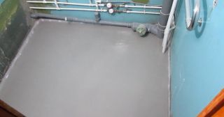 Наливной пол в туалете Жигулёвск, цена от 899 руб.
